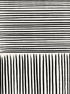 Minimal Lines NO.1 | Schwarz