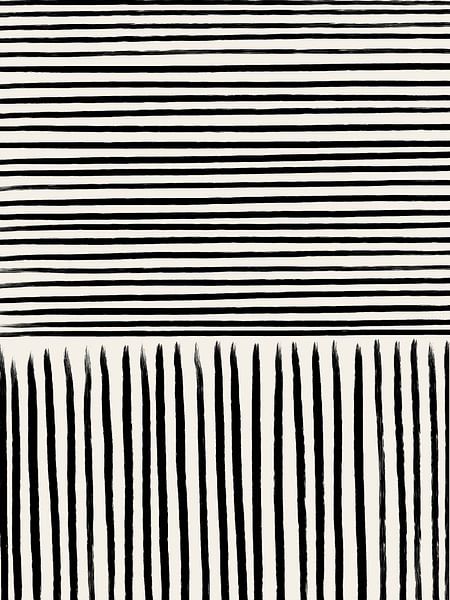 Minimal Lines NO.1 | Black by Bohomadic Studio