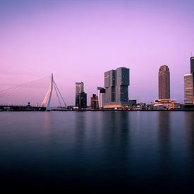 Rotterdam by night by Erik Mus