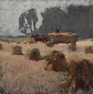 Henry Keller, Erntezeit, um 1903