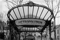 Paris metro-entrance Abbesses by Blond Beeld thumbnail