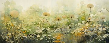 Sea of flowers by Abstract Painting