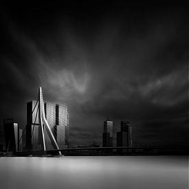 De Erasmusbrug Rotterdam van Arthur van Orden