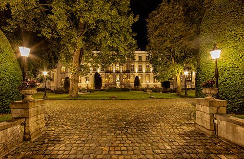Avondfoto van Hotel Bloemendal in Vaals