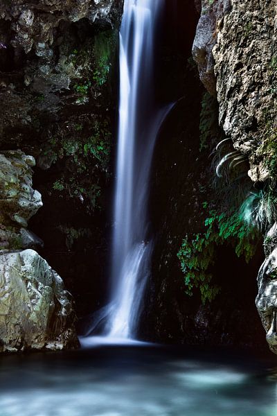 Een waterval in zuid Spanje van Kelvin Middelink