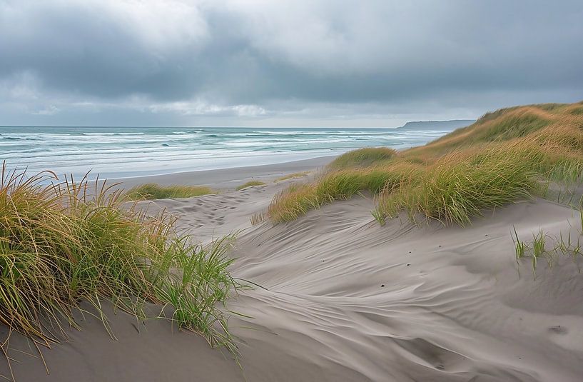 Unterwegs am Strand von fernlichtsicht