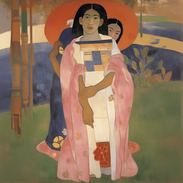 Klimt meets Gaugain van Ton Kuijpers
