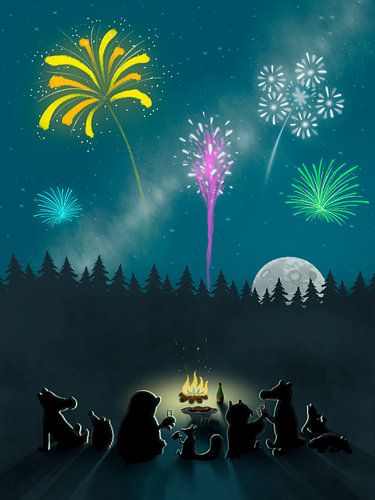 Mols Neujahrsfest von Studio Zandman