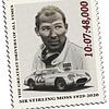 Sir Stirling Moss Timbre-poste sur Theodor Decker