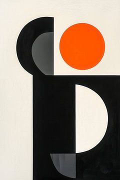 Abstract geometric composition by Poster Art Shop