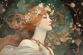 The muse of eternal spring by Niphion Art
