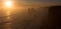 12 Apostles Australie von Chris van Kan Miniaturansicht