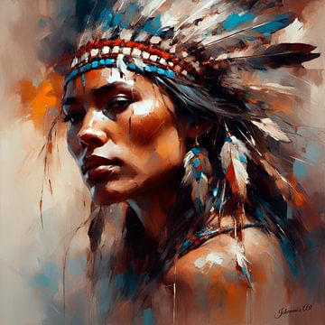 Native American Heritage 27 van Johanna's Art