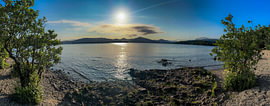 Sonnenuntergang am Loch Lomond von Dirk Rüter