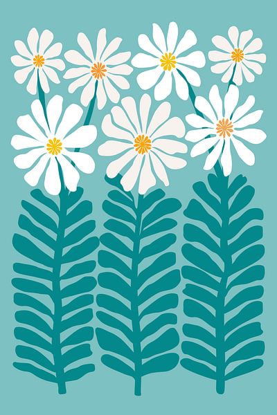 De bloementuin van Kristian Gallagher by The Artcircle