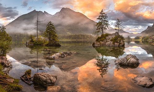 De Hintersee bij Ramsau