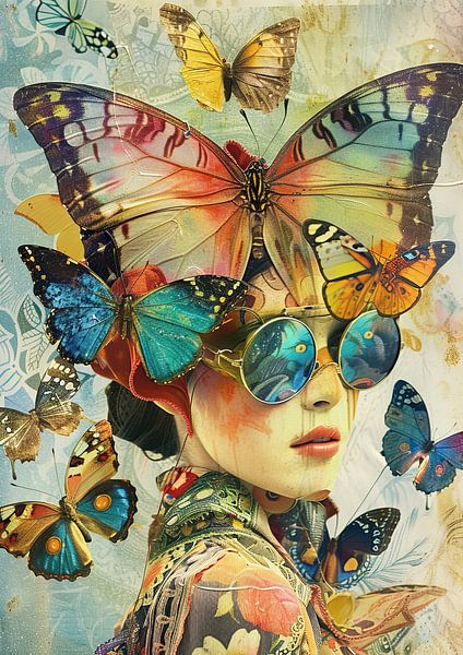Butterflies | Fluttering Vision by Abstract Painting
