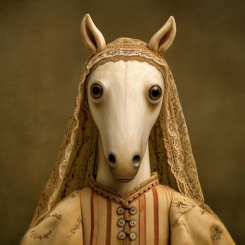 Lysara het menselijke paard van Preet Lambon
