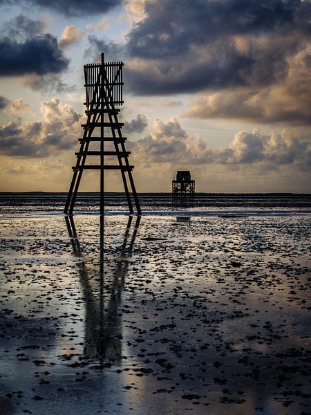 Engelsmanplaat im Wattenmeer von Eddy Westdijk