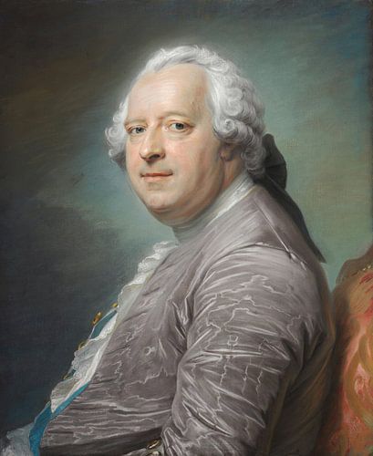 Portrait of Jean-Charles Garnier, Seigneur d'Isle, Maurice Quentin de La Tour