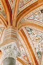 Kleurrijk decoratief plafond van kapel in Napels van Studio Rood thumbnail