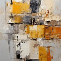 Abstract met goud