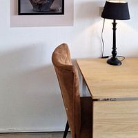 Klantfoto: De Natuur in een Stenen Kruik van Gelissen Artworks, als ingelijste fotoprint