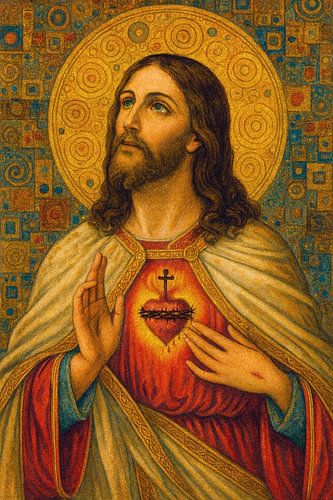 Jezus Christus is Koning schilderen.