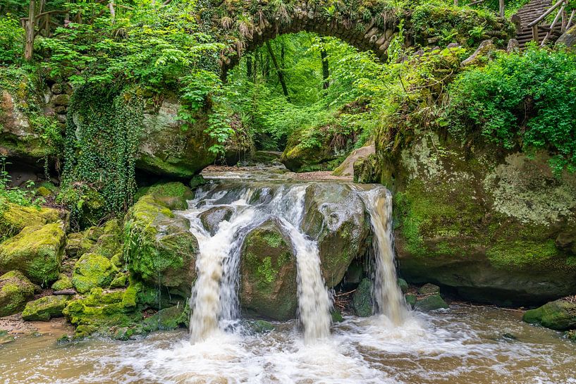 Beauty of the Schiessentümpel in Luxembourg. by Jaap van den Berg