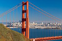 Golden Gate Bridge with San Francisco Skyline