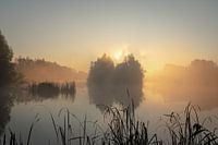 atmosphärischer Sonnenaufgang