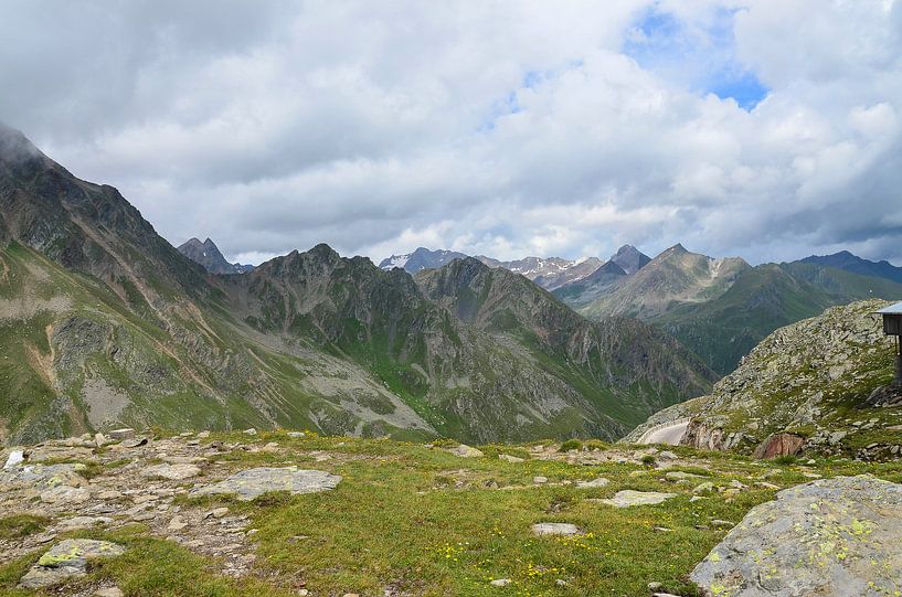 Berglandschap  van Kunst van Karin