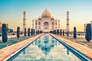 La beauté du Taj Mahal