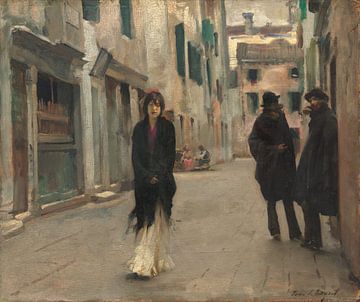 Straat in Venetië, John Singer Sargent