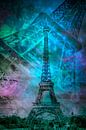 Pop Art Tour Eiffel II  par Melanie Viola Aperçu