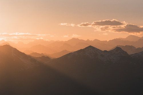 Soft Layers – Zonsondergang boven Seceda