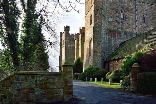 Entering the castle