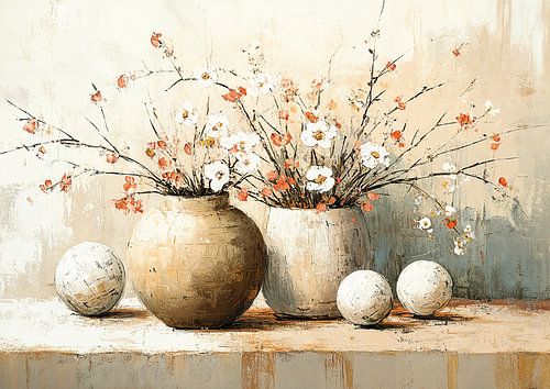 Blumenstrauß in Vase 15.4885