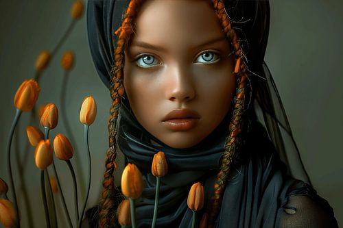 Bright eyes - girl portraits