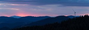 Coucher de soleil en Forêt-Noire | Allemagne | Panorama
