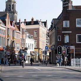 Martinitoren vanaf de Ebbingebrug van Foto's uit Groningen