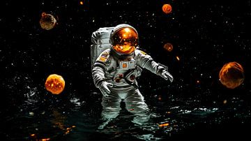 Astronaut van Frank Heinz