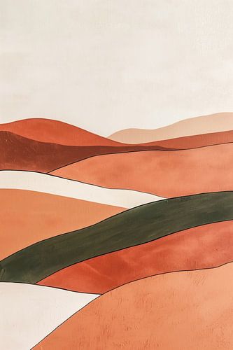 Abstrakte Landschaft