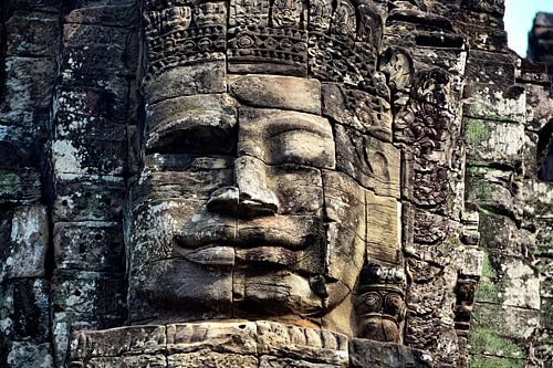 De raadselachtige gezichten van Bayon