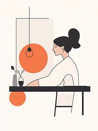 working in the office by haroulita