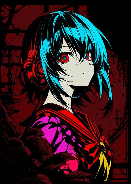 haruka glow art by cotto art