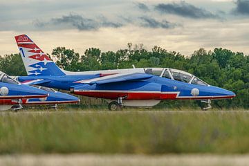 Patrouille de France 2023 ready for take-off. by Jaap van den Berg