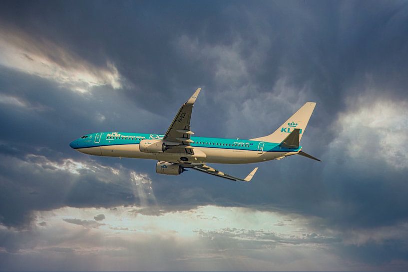 KLM PH BCK, Boeing 737-800, l'Albatros par Gert Hilbink