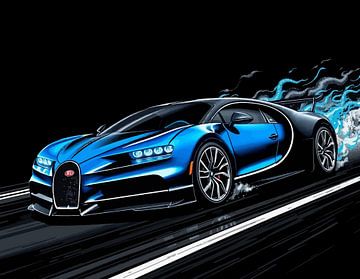 Bugatti Chiron 3 by MIROKKU