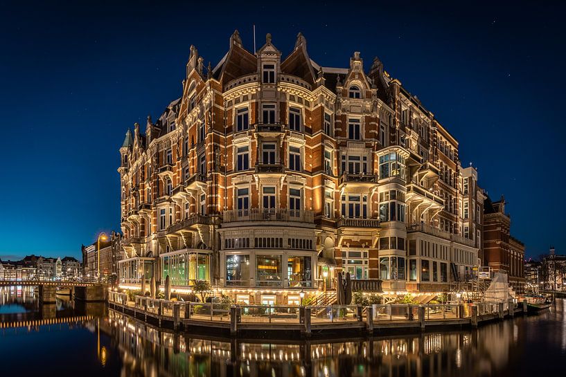 Het prachtige hotel De L'Europe Amsterdam. van Claudio Duarte